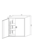 Çelik Dosya Dolabı Metal Dolap Ofis Dolapları - 3
