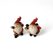 İkili Noel Baba 7x5 cm - 3