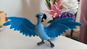 vintage madagaskar papağan figür oyuncak & 12 cm - 1