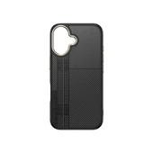 Apple iPhone 16 Kılıf M-safe Şarj Özellikli Karbon Fiber Görünümlü Zore Antina Kapak - 9