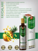 Detox Sirke 250 Ml Doğal Fermantasyon Ananas Elma Avakado Yaprağı Kayısı Karnıyarık Otu Sandaloz - 3