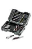Bosch Professional GSB 185-Li 2.0 Ah Tek Akülü Kömürsüz Motor Darbeli Matkap + 23 Parça Aksesuar Set - 06019K3102 + Bosch Professional 43 Parça Vidalama Ucu Seti -2607017164 - 6