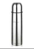 Penguen 1100 Çift Katlı Kapaklı Çelik Termos 1 Litre Inox - 2