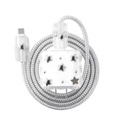 HPTK Kutup Şarj Aleti Koruyucu 4in1 Set - Kiraz - 2