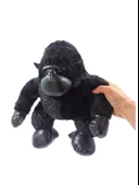 Sevimli Deri Detaylı Peluş Goril (35cm) - Çocukların Yeni En İyi Arkadaşı! - 3