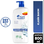 Head & Shoulders Klasik Bakım Şampuan Ekonomik Boy 800 ml - 1