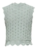 ONLY Bayan Örme Kolsuz Bluz 15291602 thumbnail 7