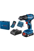 Bosch Professional GSB 185-Li 2.0 Ah Tek Akülü Kömürsüz Motor Darbeli Matkap + 23 Parça Aksesuar Set - 06019K3102 - 1