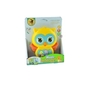 Oyuncak Sevimli Mini Baykuş Işıklı Sesli 15 Cm - 2