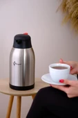 Penguen PNG-1250P 2,5 lt Çelik Termos - 2