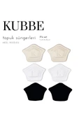KUBBE Taç Topuk Süngeri 3'lü Set - Ayakkabı Vurmasına Karşı Koruma ve Maksimum Konfor! - 1