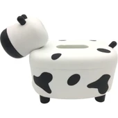 Periboia Sevimli İnek Tasarımlı Mıknatıslı Tuzluk ve Peçetelik - 3