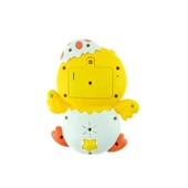 Oyuncak Ördek Sevimli Yavru Ördek Işıklı Sesli Mini Ördek 15 Cm - 3