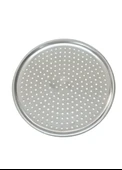 Çelik Pizza Tepsisi 32 cm Paslanmaz Çelik Tepsi - 2