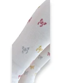Kelebekli Simli Çocuk Külotlu Çorap - Dore  ST08584 - 5