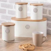 Typhoon 1400976 Living Serisi 1 Litre Şeker Saklama Kabı - Krem - 4