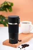 Penguen Termos Mug 400 Ml - Filtre Kapak Paslanmaz Çelik - 1