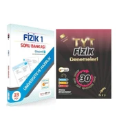 Farklı Sistem TYT Fizik Soru Bankası ve Birey Deneme Seti 2 Kitap - 1