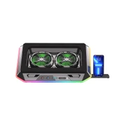 Gaming GT200 10 Rgb Işık Kontrolü,15.6 -17 Inch Hız Kontrolü Laptop Notebook Soğutucu - 5