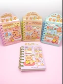 Sevimli Capybara Kapibara Ayraçlı Mini Not Defteri (9x14,5 cm) - Sarı - 5