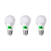 3 adet 9W LED Ampul A+ 6500k soğuk beyaz ışık lamba aydınlatma ASA-12082 enerji tasarruflu uzun ömürlü E27 - 1