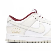 Nike Dunk Low Just Do It White Sail Spor Ayakkabı thumbnail 3
