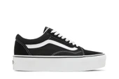 Vans Old Skool Platform Black White Spor Ayakkabı - 1
