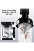 UmoTech Mutfak ve Banyo İçin Koku ve Tıkanma Önleyici Lavabo Gider Borusu  Hızlı Tahliye Sağlam ve Dayanıklı - 5