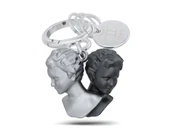 Metalmorphose Burç Koleksiyonu İkizler Anahtarlık / Çanta Aksesuarı - 1