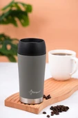 Penguen Mug Termosu - 300 ml | Sızdırmaz, Çift Cidarlı, Vakum Yalıtımlı, Paslanmaz Çelik - 4