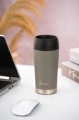 Penguen Mug Termosu - 300 ml | Sızdırmaz, Çift Cidarlı, Vakum Yalıtımlı, Paslanmaz Çelik - 2