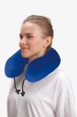 Comfy Ortopedik Seyahat Yastığı Visco Boyun Destekli Seyahat Yastığı - Mavi - 1