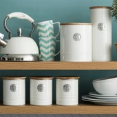 Typhoon 1400974 Living Serisi 1 Litre Çay Saklama Kabı - Krem - 2