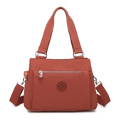 Krinkıl Kumaş Kadın Omuz Çantası Smart Bags 1125 Kiremit - 1