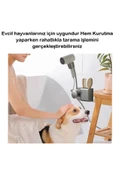 UmoTech Ayarlanabilir Eller Serbest Saç Kurutma Makinesi Tutucu  Pratik Banyo Organizeri- Delme Gerektirmez - 6