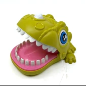 Sevimli Hayvan Dişçisi - Finger Biting Adventure - Yeşil Dinozor - 2