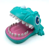 Sevimli Hayvan Dişçisi - Finger Biting Adventure - Turkuaz Dinozor - 2
