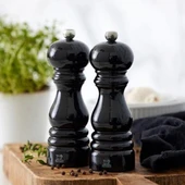 Peugeot Paris Ahşap Siyah Lake Karabiber Ve Tuz Değirmeni 18 Cm thumbnail 1