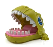Sevimli Hayvan Dişçisi - Finger Biting Adventure - Yeşil Dinozor - 3