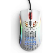 Model D Kablolu Parlak Beyaz RGB Oyuncu Mouse 69Gr - 2