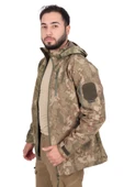 TSK kamuflajlı Tactical Softshell Mont - 2