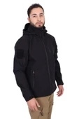 Siyah Tactical Softshell Mont - 2
