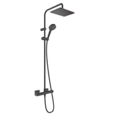 Hansgrohe Vernis Shape 230 1jet Duş Kolonu Termostat ile ,Satin Siyah - 1