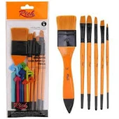 Rich Fırça Seti No:8 Zemin Karma Set 6'lı thumbnail 2
