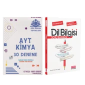 Çöz Kazan AYT Kimya Deneme ve AKM Dil Bilgisi Soru Bankası Seti 2 Kitap - 1