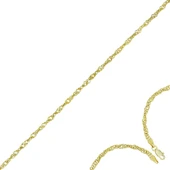Altın Singapur Zincir T074877 - 1