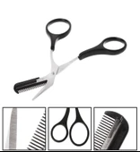 Zhltools Taraklı Kaş Makası ve Kaş Usturası Seti - 6
