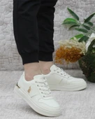 U.s. Polo Assn. Alka 5Fx Kadın Bej Sneaker Ayakkabı - 1