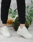 U.s. Polo Assn. Alka 5Fx Kadın Bej Sneaker Ayakkabı - 2