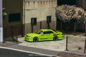 Tarmac Works 1/64 VERTEX Toyota Mark II JZX100 Light Green - Tokyo Auto Salon 2025 Special Edition - GLOBAL64 - 7